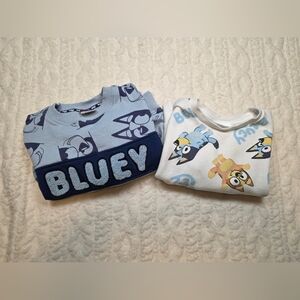 Bluey Sweatshirt Bundle 4T – Set of 2 Crewnecks